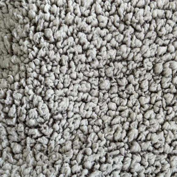 Pottery Barn Coziest Sherpa Robe Heathered Gray Size-Large L - Picture 9 of 10